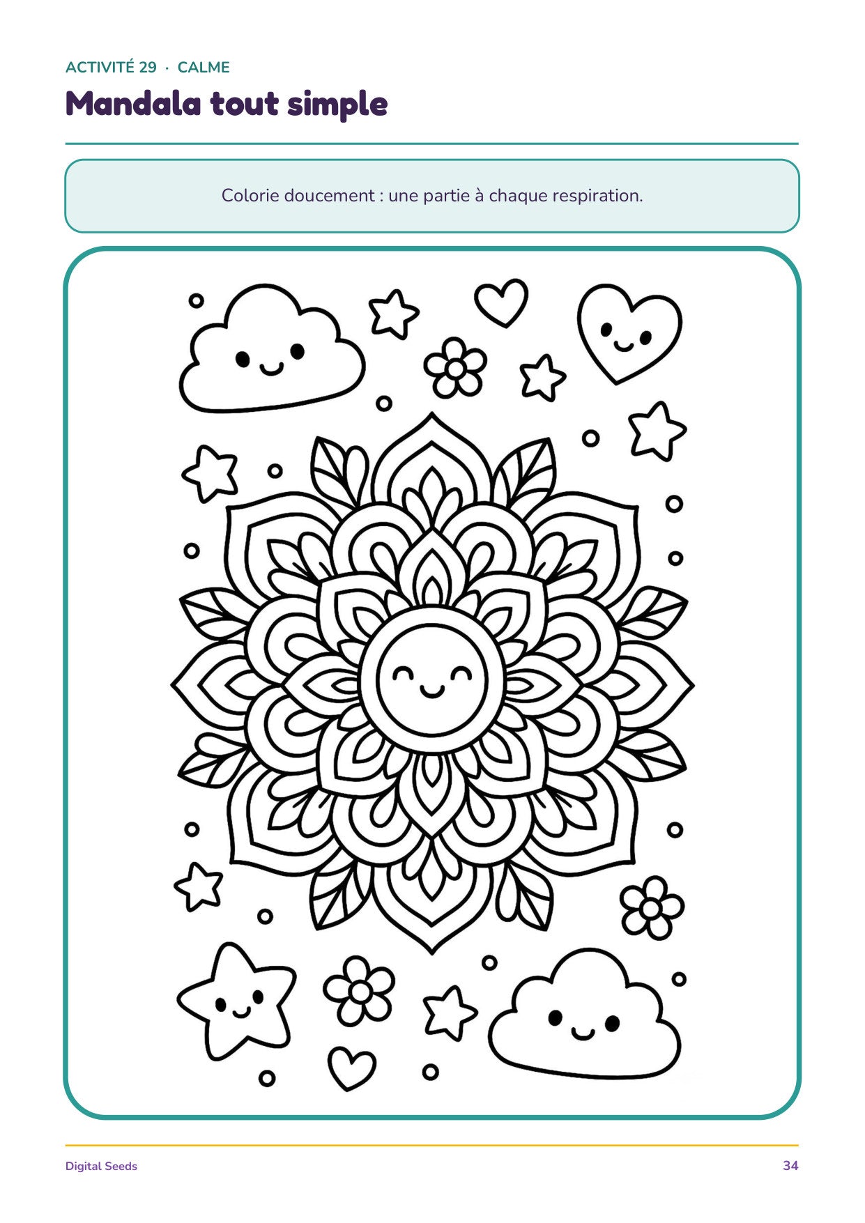 Mandala tout simple